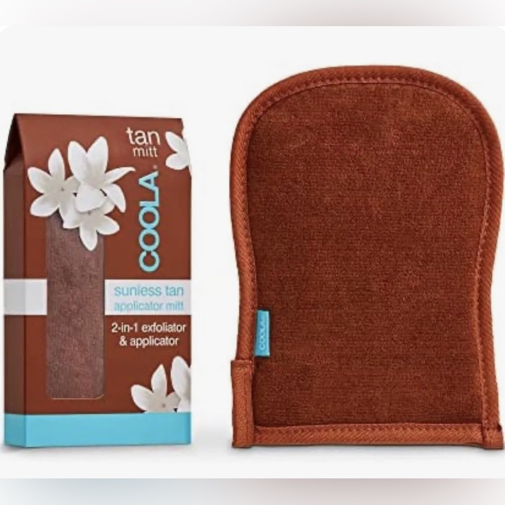 Coola Sunless Tan 2-In-1 Applicator Exfoliator Mitt. BNIB